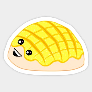 Hong Kong Pineapple Bun Melon Pan - Cartoon style Sticker